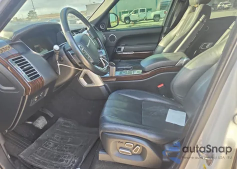 2015 Land Rover Range Rover Hse z USA, uszkodzony, nr VIN SALGS2VF5FA209697